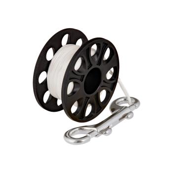 Tecline spool 15 m with stainless steel double end